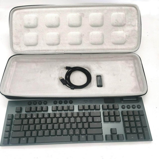 tredstone Keyboard Storage Bag Stylish Inner Foam for Logitech Keyboard for G913