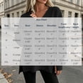 thumbnail image 3 of WIZUTIZ Women's V-Neck Side Slit Long Sleeve Sweatshirt Casual Fall Fashion Pullover Solid Color Polyester Blend Trendy Top, 3 of 7
