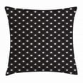 thumbnail image 1 of Stars Throw Pillow Cushion Cover, Grungy Background with Doodle Stars and Rays as Dashed Lines Starburst Theme, Decorative Square Accent Pillow Case, 18 X 18 Inches, Black and White, by Ambesonne, 1 of 2