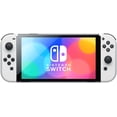 thumbnail image 2 of Restored Nintendo Switch OLED Model with White Joy-Con 64GB Console HEGSKAAAA (Refurbished), 2 of 5