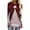 Wine, variant on Aofany Plus Size Christmas Shirts for Women Xmas Tree Print Holiday Tops Long Sleeve Crewneck Tunic Blouses