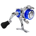thumbnail image 1 of Todo Metal Mini hielo invierno roca mar pesca señuelo carrete giratorio pesca Ling rueda Tackleblue plata, 1 of 5