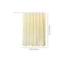 thumbnail image 3 of HCBY Rideau de Douche en Tissu Imperméable, Rideau de Salle de Bain Moderne Uni avec Œillets, Polyester Lavable en Machine pour Baignoire et Placard, Design Simple pour Maison, Hôtel, Appartement, 3 of 6