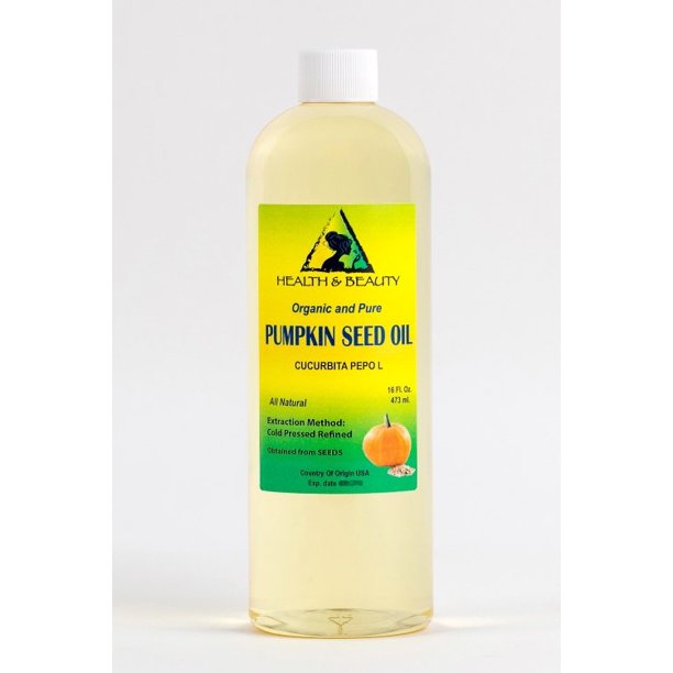 PUMPKIN SEED OIL REFINED ORGANIC CARRIER COLD PRESSED 100 PURE 16 OZ