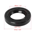 thumbnail image 2 of Sellos de eje de aceite TC de doble labio de goma nitrilo butadieno negro de 28 mm x 47 mm x 8 mm para automóvil, 2 of 6