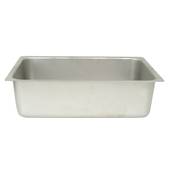 Excellante stainless steel spillage pan, comes in each