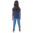 thumbnail image 2 of Harry Potter Girls' Hogwarts House Crest Short-Sleeve Jogger Pajama Set - Gryffindor Slytherin Ravenclaw Hufflepuff, 2 of 5