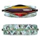 thumbnail image 2 of Fotbe Chinoiserie Floral Palm Tree Estuche para Lápices de Cuero con Estampado, Estuche con Cremallera Resistente, Organizador Compacto y Elegante para Papelería, 2 of 7