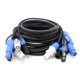 thumbnail image 3 of High Quality Powercon 3-Pin XLR Combo Cable 1m DMX512 Power Con Cable, 3 of 5