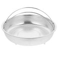 thumbnail image 4 of SHISUYAN Kitchen Steaming Basket Stainless Steel Steamer Food Steaming Tray Multi-functional Rice Steamer, 4 of 8