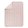 thumbnail image 7 of Modern Moments by Gerber Baby & Toddler Girls Reversible Plush Blanket, Pink Floral, 7 of 7