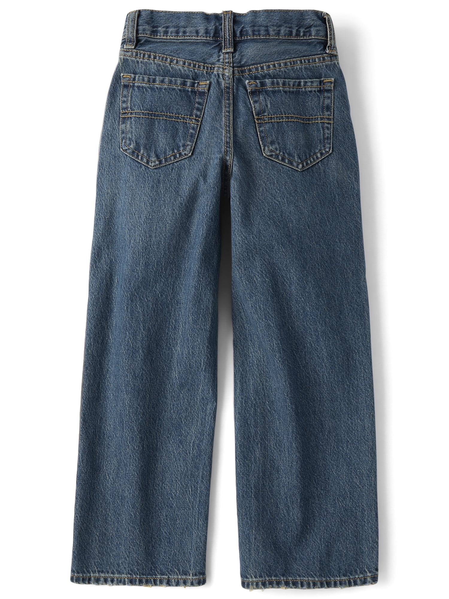 The Children's Place Boys Destructed Paint Splatter Baggy Fit Jeans, Sizes 4-16