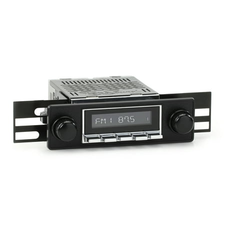 Classic Car Stereo Compatible with 1958-62 Alfa Romeo 2000 (HC-M2-403-36-96AR2) Includes Bluetooth, USB, AM/FM