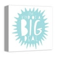 thumbnail image 2 of Creative Products Kind Of A Big Deal Blue 12x12 Canvas Wall Art, 2 of 5