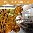thumbnail image 6 of MIZHONA Fall Forest Shower Curtain,Autumn Scene Maple Leaves Shower Curtain for Bathroom 60Wx72L inch Fabric Bathroom Decoration Bath Curtains, 6 of 7