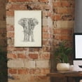 thumbnail image 5 of Epic Graffiti 'Elephant Sketch 2'  by Ethan Harper Canvas Wall Art, 12" x 16", 5 of 8