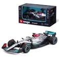 thumbnail image 2 of Carro a escala F1 BBURAGO Mercedes George Russell #63 2022 1:43, 2 of 2