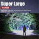 thumbnail image 2 of Zoom Flashlight Long Range Outdoor Household Flashlight Rechargeable, 2 of 5