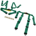 thumbnail image 5 of Pair Universal 4 Point 2" Safety Harness Green Racing Seat Belt Mounting, 5 of 8