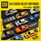 thumbnail image 4 of CCA 1:64 BMW M4 GT3 Aventador SVJ modelo colgante coche clásico modelo de coche estático aleación fundición a presión modelo de coche colección regalo juguete, 4 of 5