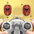thumbnail image 4 of Coche Control Remoto Coche De Choque Juguete Doble Batalla azul rojo, 4 of 5
