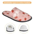thumbnail image 3 of Fotbe Strawberry Pattern Women's Fuzzy Slippers Plush Slippers Fluffy Winter House Shoes Indoor and Outdoor-Medium, 3 of 8