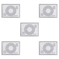 thumbnail image 2 of Moyic Cake Biscuit Pastry Non-stick Silicone Kneading Sheet Tool Portable Mat Baking Pad Kitchen Rolling Accessories Type2 NO2 Moyic CBP033258, 2 of 4