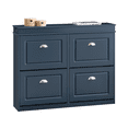 thumbnail image 1 of SoBuy Armoire à Chaussures 4 Tiroirs Étagère à Chaussures Rangement Organisateur FSR79-B, 1 of 5