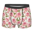 thumbnail image 5 of Uemuo Rose Flowers Pattern Men's Boxer Briefs,Trunk Anti-Chafing,Comfortable, Durable, and Stylish Underwear-Medium, 5 of 9