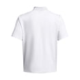 thumbnail image 4 of Men's Under Armour Performance 3.0 Stripe Polo Color: White Blue Mirage Size: S, 4 of 5