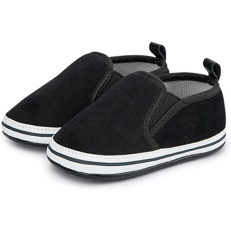 

QWZNDZGR Infant Baby Girls Boys Canvas Shoes Soft Sole Toddler Slip On Newborn Crib Moccasins Casual Sneaker Austin Boy s Flat Lazy Loafers First Walkers Skate Shoe