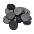 thumbnail image 1 of Miniaturas Bases para modelos Wargaming Bases para pasatiempos Muñecas de 28 mm Juegos de mesa Almacenamiento Vitrina negra Exhibición redonda de 20 piezas, 1 of 10