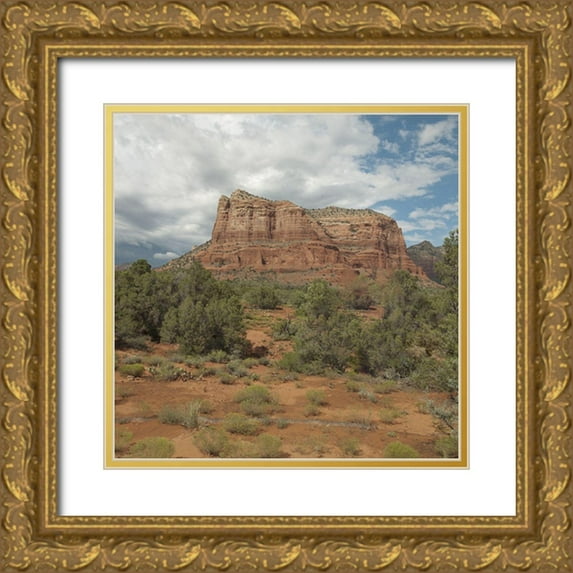 Sommers, Mindy 12x12 Gold Ornate Wood Framed with Double Matting Museum Art Print Titled - American Southwest
