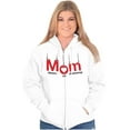 thumbnail image 4 of Funny Mom Master of Multitasking Womens Plus Size Graphic Zipper Hoodie Brisco Brands 5X, 4 of 5