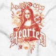thumbnail image 2 of Urban Mona Lisa Always Cold Hearted Romper Boys or Girls Infant Baby Brisco Brands NB, 2 of 6