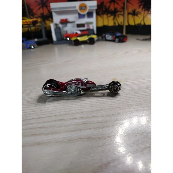 Hot Wheels 2006 Hammered Sled 164 Die Cast Malaysia Red Loose