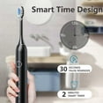 thumbnail image 6 of Byujiro Electric Toothbrush with 8 Brush Heads and Travel Case, 6 Cleaning Modes Upgraded Toothbrush Longer Faster Charging, 6 of 6