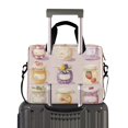 thumbnail image 2 of FORMRS 16" Laptop Sleeve Bag Carrying Case with Handle Travel Shoulder Briefcase, Purple Jam Jars, 2 of 8