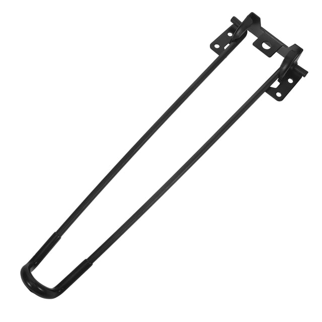 BRIGHTFUFU Support de Pieds en Épingle à Cheveux pour Tables Fer Lot de 1
