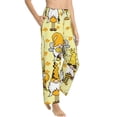 thumbnail image 2 of Balery Garden Honeybee Gnomes print Women's Pajama Pants,Ultra Lightweight Pjs,Lounge Pant-XX-Large, 2 of 9