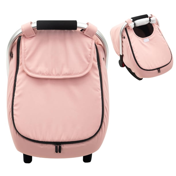 Funda Universal para Silla de Coche Invierno THE KENKYO para Bebé Niña Rosa