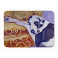 thumbnail image 1 of Carolines Treasures 7162RUG Harlequin Natural Great Dane Machine Washable Memory Foam Mat, 1 of 4