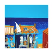 Beach Shops Dreaming - Canvas