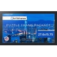 thumbnail image 4 of ArtToFrames 27.6x15.75 Inch - 70x40 CM Black Puzzle Frame for 100 piece Puzzles.1.25 Inch Custom MDF Puzzle Frames, Black - Comes with Economy Acrylic, 4 of 7