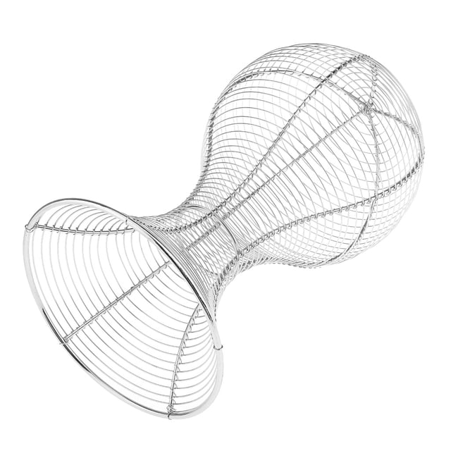DOLITY Support d'Exposition pour Cheveux Mannequin Porte-Chapeau de Tête Outil de Boutique Salon Blanc