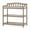 Dusty Heather, variant on Child Craft Arch Top Changing Table with Pad & Safety Strap, 2 Storage Shelves, Anti-Tip Kit, Matte White