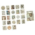 thumbnail image 4 of 46-Piece Diary Sticker Set - Vintage Clock Pattern Decals - Self-Adhesive Stickers for Handbooks, Notebooks, and Albums - Theory of Rotation of Years and Time-Themed Decorations, 4 of 9