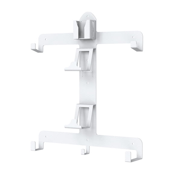 CIYISON VR Wall Storage Mount for PSVR2 VR Headset and Touch Controllers Storage Organizers Stable Rack Stand Accessory