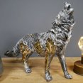thumbnail image 3 of Resina mecánica Punk perro estatua artesanía Steampunks Animal escultura arte decoración (H) Ndcxsfigh Libre de BPA, 3 of 5