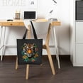thumbnail image 2 of COMIO Large Tote Top Handle Shoulder Bags Colorful Tiger I Tiger 14.1x15.7in, 2 of 6